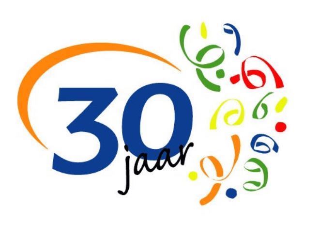 30 jaar jubileum logo